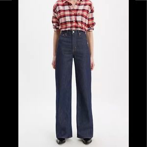 Levi’s Premium Ribcage Wide Leg Jeans